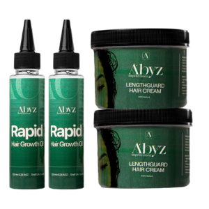 Rapid Growth Oil and Lengthguard Hair Cream (2 Each)